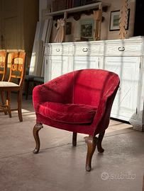 Poltroncina/ Puffetto a pozzetto - Veneziana 700