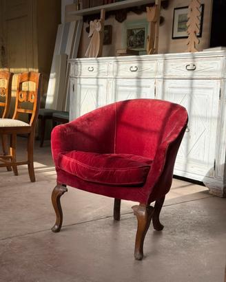 Poltroncina/ Puffetto a pozzetto - Veneziana 700
