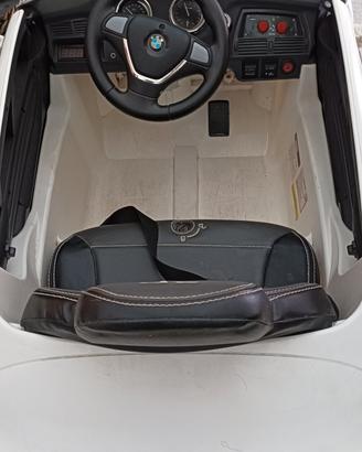 macchina elettrica modello BMW x bambini 