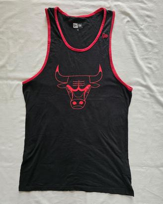 Canotta New Era Chicago Bulls nera - Taglia: M 