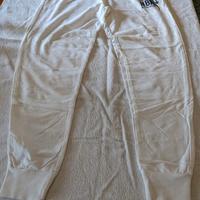 Pantalone tuta Adidas NBA,bianco,taglia s,mai usat
