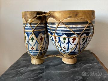 Bongo tamburi ceramica