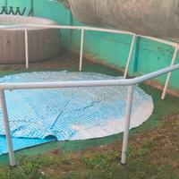 telaio piscina rotonda Intex 305x76