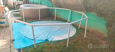 telaio piscina rotonda Intex 305x76