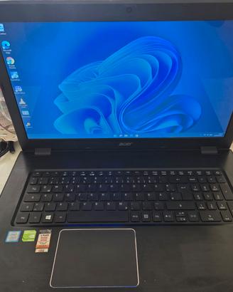 Acer E5-774G 17” SSD M.2 256GB RAM 8GB Win 11