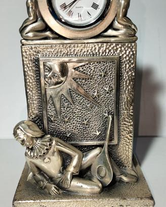 Ottaviani argento orologio da tavolo