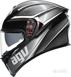 CASCO AGV K5 S TEMPEST NERO