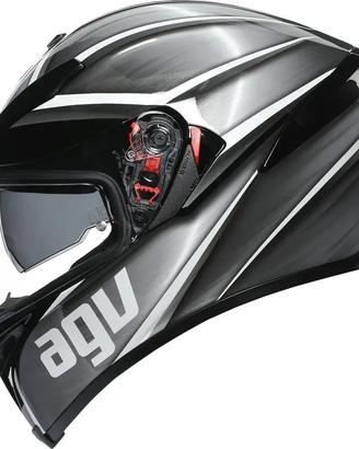 CASCO AGV K5 S TEMPEST NERO