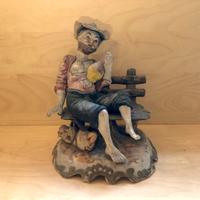 Statuetta in ceramica Capodimonte