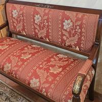 Salotto Stile Impero: Divano + 2 Poltrone + Tavoli