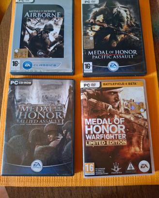 4 titoli Medal of Honor