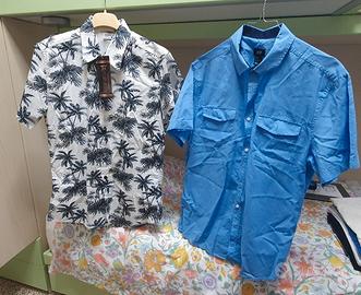 2 camicie manica corta