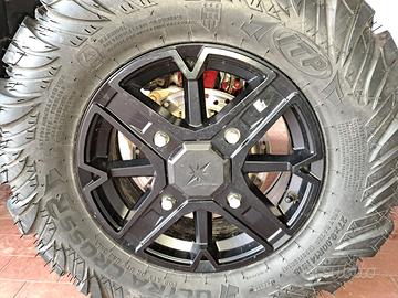 Cerchi 14" e gomme Quad POLARIS
