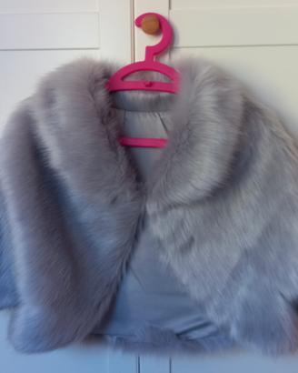 Coprispalle grigio perla