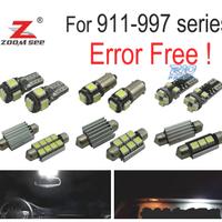 KIT 20 LAMPADE LED INTERNE PER PORSCHE 911 997 CAR