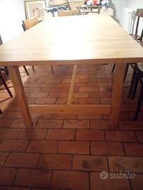 Tavolo smontabile legno