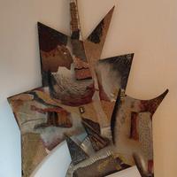 "Stella Polaris" 1997 - Tecnica mista su legno