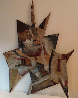 "Stella Polaris" 1997 - Tecnica mista su legno