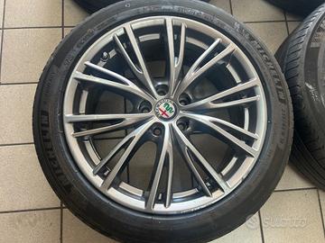Cerchi in lega 18 originali alfa per 159 Brera spi