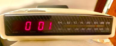 Radio Sveglia Orologio Philips Vintage