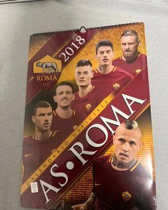 Calendario Ufficiale AS Roma 2018 New Sealed Raro