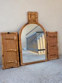 Set accessori arredo bambù