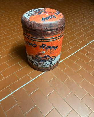 Contenitore Iron Wheels Collezionisko Retro