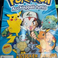 Album figurine Pokemon acchiappali tutti 2 complet