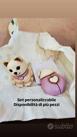 gatto e coccinella Thun Bauli Edizione limitata 