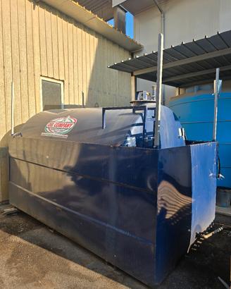 serbatoio cisterna per gasolio diesel 8000 litri