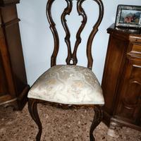 Sedia Vintage imbottita