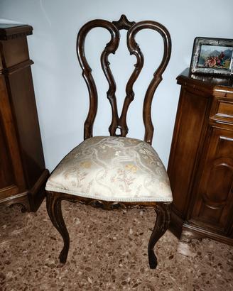 Sedia Vintage imbottita