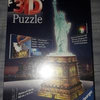 puzzle 3D ravensburger  nuovo statua della libertà