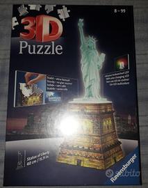 puzzle 3D ravensburger  nuovo statua della libertà
