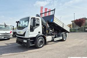 IVECO EUROCARGO 190-280 ribaltabile,gru,Radiocoman