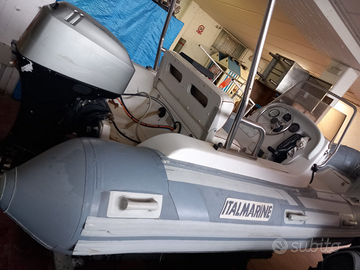 Gommone italmarine con motore mariner 40 cc
