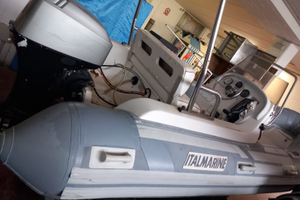 Gommone italmarine con motore mariner 40 cc