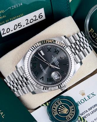 Rolex Datejust 41mm 126334 Wimbledon - Maggio 2026