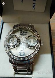 orologio in acciaio Geneva