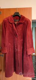 Cappotto in vero velluto da donna 
