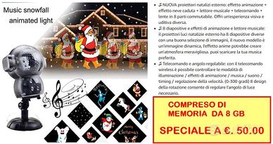 PROIETTORI PER LE FESTE - RIBASSATI A 25€ OGNUNO