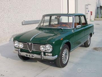 Giulia Super 1600 bollo oro 1967 (targa Oro ASI)