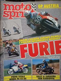 Rivista MOTOSPRINT numero 24 del 1987
