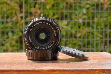 Pentax 28mm f/2.8 M + macro reverse – grandangolo