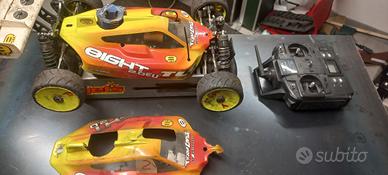 Buggy RC 1/8 nitro Losi2 + Radio Futaba