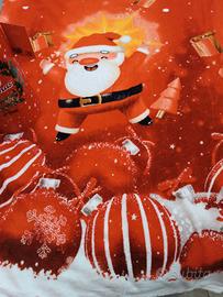 plaid natalizio incluso di latta 