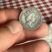 Moneta one pound 1991