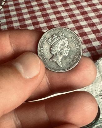 Moneta one pound 1991