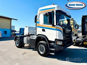 SCANIA G450 XT, Trattore 4x4, km 360.000