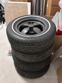 Cerchi MG B MGB GT 14x5.5 + gomme originali Viper